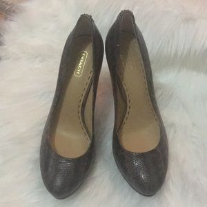 Coach heels
